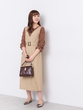 NBB STAFF16さん（レディース・165cm）の夏コーディネート