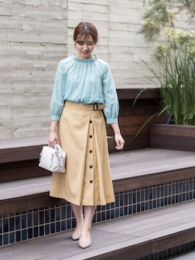 NBB STAFF16さん（レディース・165cm）の春コーディネート