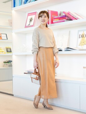 「アイレット」｜NBB STAFF16さん（レディース・165cm）の春コーディネート