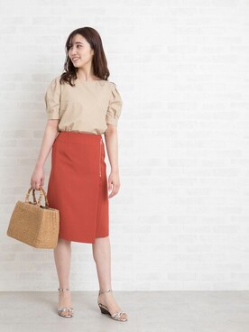 NBB STAFF16さん（レディース・165cm）の夏コーディネート