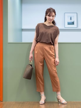 NBB STAFF16さん（レディース・165cm）の夏コーディネート