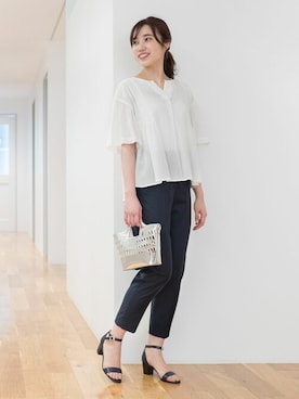 NBB STAFF16さん（レディース・165cm）の夏コーディネート