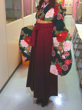 mizukiさんの（kimono | キモノ）を使ったコーディネート