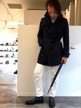 「GRENFELL（グレンフェル）のアイテム」を使った、matsudaさん（メンズ・175cm）の秋コーディネート