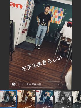 しもさん（メンズ・171cm）の夏コーディネート