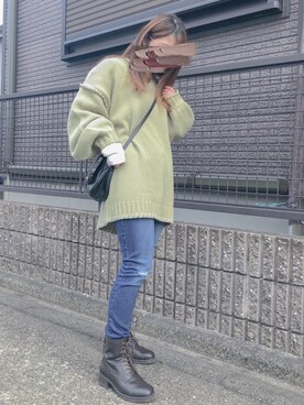 「BENEBIS（ベネビス）のアイテム」を使った、tarochaさん（レディース・144cm）の冬コーディネート