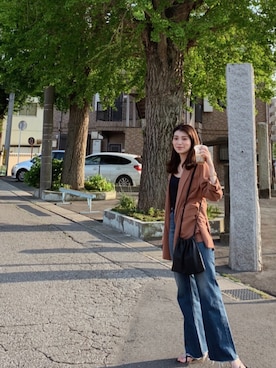 hinakonaさん（レディース・161cm）の春コーディネート