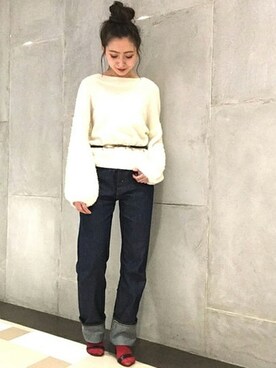 Moeriさん（レディース・160cm）の冬コーディネート