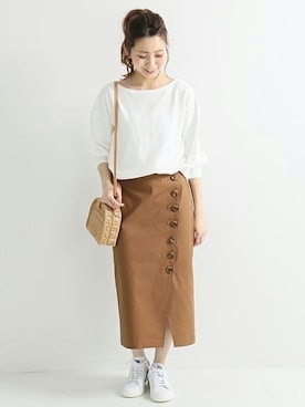 Moeriさん(レディース・160cm)の春コーディネート