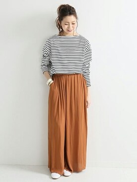 Moeriさん（レディース・160cm）の春コーディネート