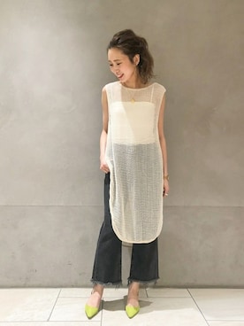 Moeriさん（レディース・160cm）の春コーディネート