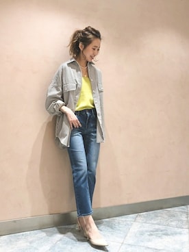 Moeriさん（レディース・160cm）の春コーディネート