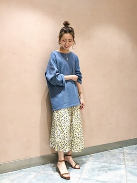 Moeriさん（レディース・160cm）の春コーディネート