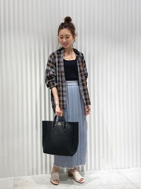 Moeriさん（レディース・160cm）の春コーディネート