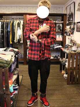 「RUSTICDIME（ラスティックダイム）のアイテム」を使った、ZERO Clothing&Musicさん（メンズ・183cm）の春コーディネート