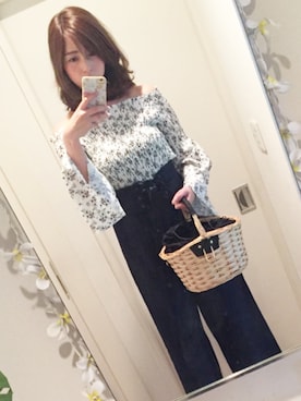 「chico_（チコ）のアイテム（パンツ）」を使った、makiさん（レディース・158cm）の夏コーディネート
