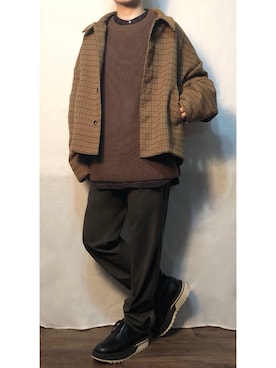 ちひ@インスタ相互フォロバ*さん(メンズ・170cm)の秋コーディネート