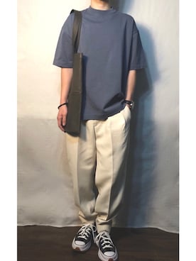 「EDIFICE（エディフィス）のアイテム（腕時計）」を使った、ちひ@インスタ相互フォロバ＊さん（メンズ・170cm）の秋コーディネート