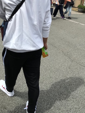 「アイテム（福袋/福箱、グリーン系）」を使った、夜夜さん（メンズ・168cm）の秋コーディネート