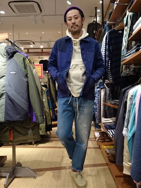 naouさん(メンズ・182cm)の冬コーディネート