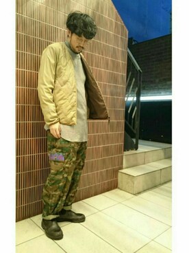 naouさん（メンズ・182cm）の冬コーディネート