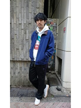 naouさん(メンズ・182cm)の冬コーディネート