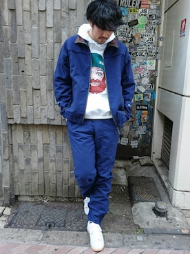 naouさん（メンズ・182cm）の春コーディネート