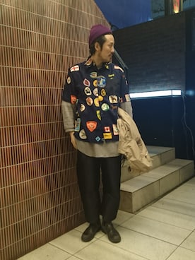 naouさん（メンズ・182cm）の春コーディネート