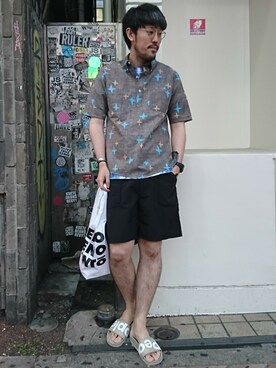 naouさん(メンズ・182cm)の春コーディネート