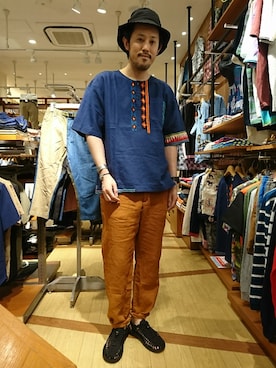 naouさん（メンズ・182cm）の夏コーディネート