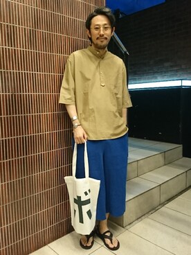 naouさん（メンズ・182cm）の夏コーディネート
