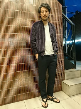 naouさん（メンズ・182cm）の夏コーディネート