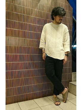 naouさん（メンズ・182cm）の夏コーディネート