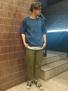 naouさん（メンズ・182cm）の春コーディネート