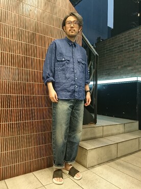 naouさん(メンズ・182cm)の春コーディネート