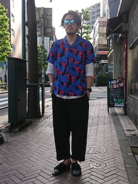 naouさん（メンズ・182cm）の春コーディネート