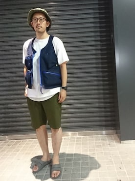 naouさん（メンズ・182cm）の夏コーディネート