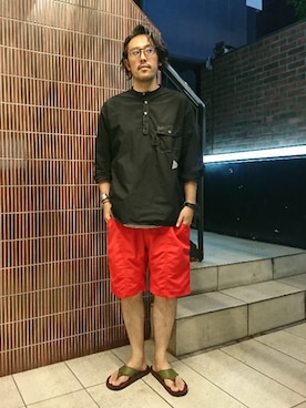 naouさん（メンズ・182cm）の夏コーディネート