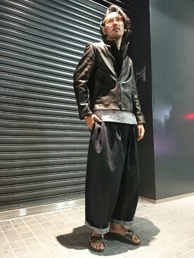 「is-ness（イズネス）のアイテム」を使った、naouさん（メンズ・182cm）の夏コーディネート