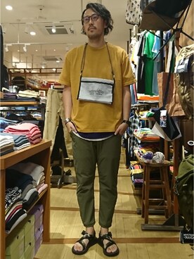 naouさん（メンズ・182cm）の夏コーディネート