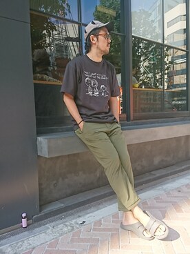 naouさん（メンズ・182cm）の夏コーディネート