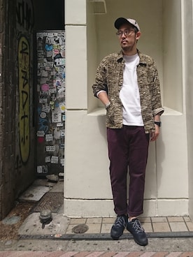 naouさん（メンズ・182cm）の秋コーディネート