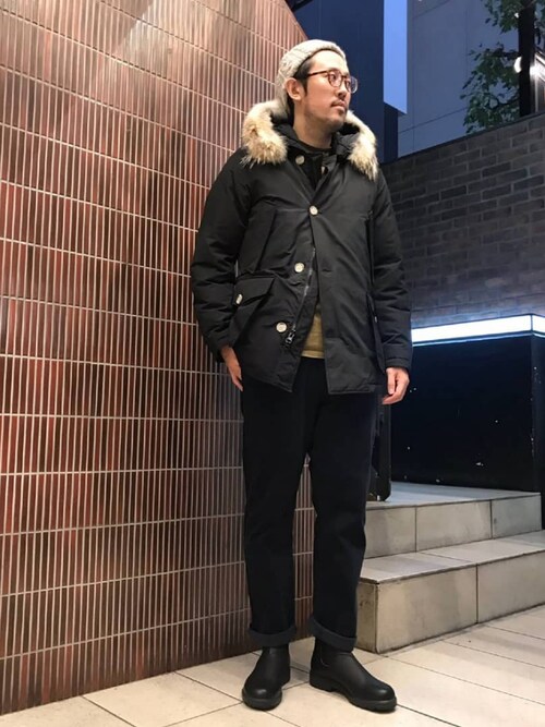 Naou Beaver渋谷店 Woolrichのダウンジャケット コートを使ったコーディネート Wear
