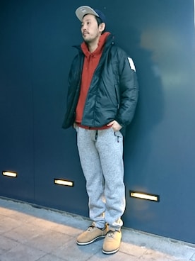 naouさん（メンズ・182cm）の冬コーディネート