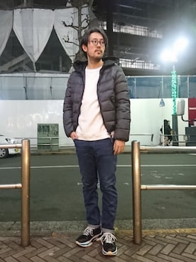 naouさん(メンズ・182cm)の冬コーディネート