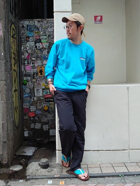 naouさん（メンズ・182cm）の夏コーディネート