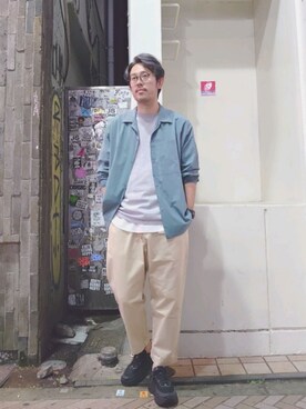 naouさん（メンズ・182cm）の秋コーディネート