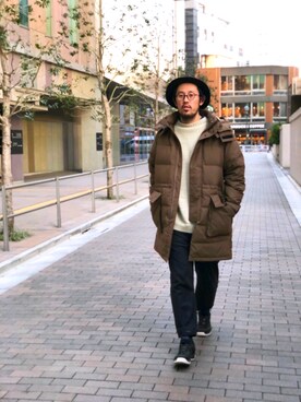 「CEASTERS（ケステル）のアイテム」を使った、naouさん（メンズ・182cm）の冬コーディネート