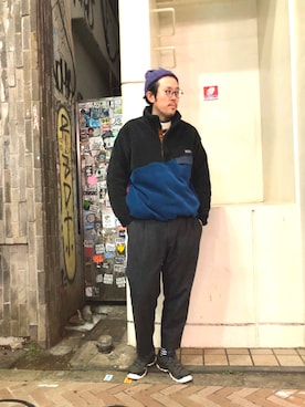 「CEASTERS（ケステル）のアイテム」を使った、naouさん（メンズ・182cm）の冬コーディネート