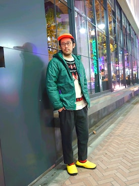 「CEASTERS（ケステル）のアイテム」を使った、naouさん（メンズ・182cm）の冬コーディネート